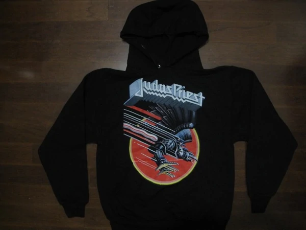Judas Priest- Screaming For Vengeance World Tour - Two Sided Printed Hoodie